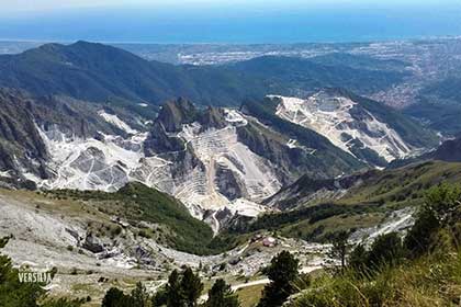 Cave di Marmo Carrara, Hotel Vera Ronchi di Marina di Massa